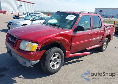 2004 Ford Explorer Sport Trac Adrenalin/Xls/Xlt из США, поврежденный, VIN 1FMZU77K04UA89669